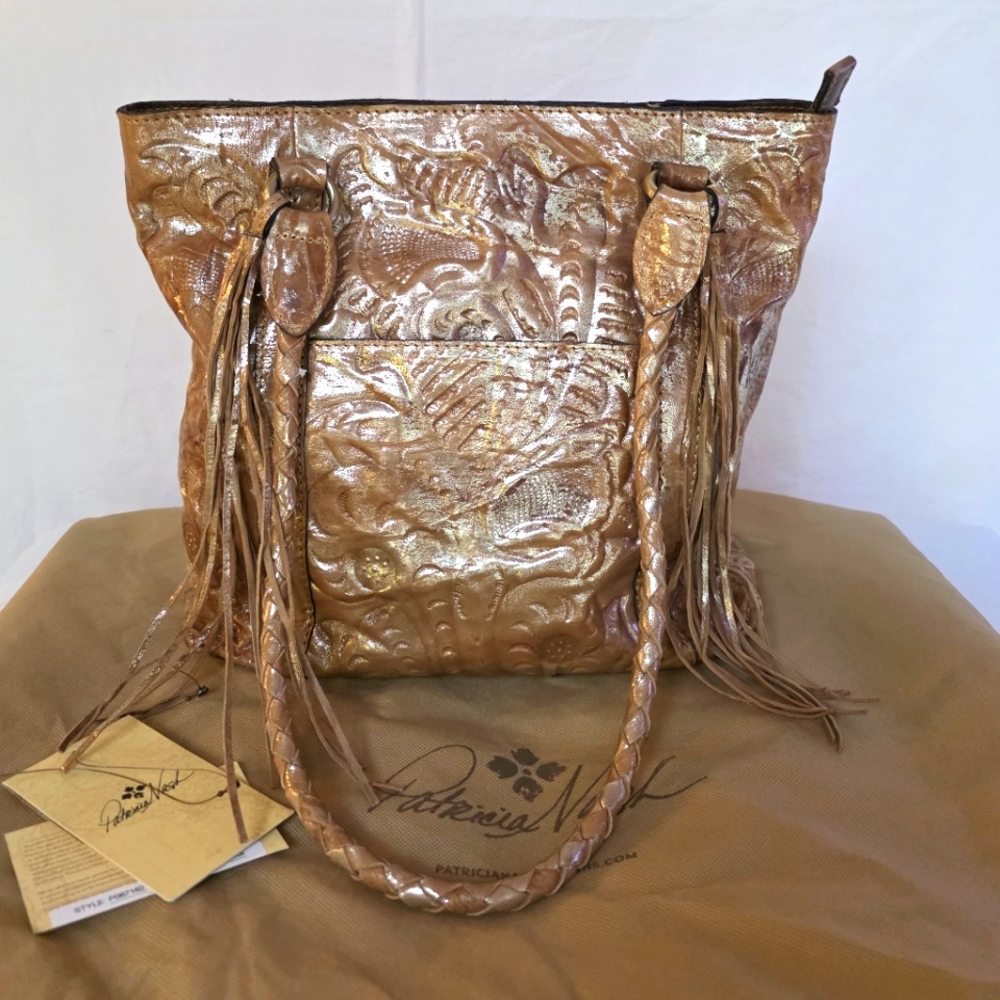 Patricia Nash Metallic Rena Bag